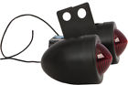 688067 Harddrive Bullet Lights Red Lens Single Filament For Harley