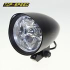 6913286870653 Topspeed Billet Aluminum H4 55 60w Bulb Head Light Lamp Fit For Harley Bobber Chopper Us