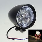 6915988380546 Unbranded For Harley Sportster Motorcycle 4-1 2 Headlight W Tribar Visor Aluminum Black