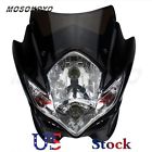 6933179663728 Mosokoyo Supermoto Motorcycle Headlight Demon Fairing Streetbike For Suzuki Yamaha Honda