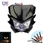 6938530019244 Oncemore Universal H4 Headlight 35w Motorcycle Motocross Black Fit Klx Kl Crf Xr Yz Exc