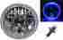 7-cr-h-cl-60w Octane Lighting Inc 7 Halogen Led Blue Halo Angel Eye Headlight Head Lamp H4 Light Bulb Motorcycle 616245403126