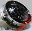 75w-7led-blk Genssi 7 Inch Motorcycle 75w Led Headlight Low High Beam Drl W Bezel Mount