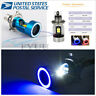 7624411135804 Unbranded Motorcycle Atv Headlight Bulb Led Blue Angel