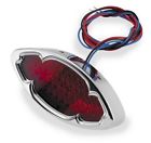 76383 Bikers Choice Led Tail Light Oval Plated Chrome 887337168197
