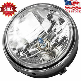 7inch Round Led Headlight Retro Head Light Front Lamp For Suzuki Harley Yamaha