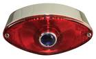 8-136 Ultima Custom Cateye Taillight For Harley And Models Blue Dot