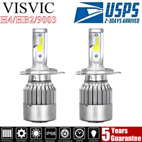 Ken-gd001258-a 8000lm 9003 H4 Led Headlight Bulbs Hi-lo Beam Kit For Toyota Tundra Tacoma Yaris