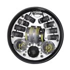 8088msl387984 Suteck Chrome Led Drl Headlight Harley Davidson Daymaker Projector Electra