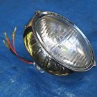 8102-8200 Antique Bridgestone Motorcycle Headlight And Trim Ring