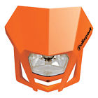 8657600004 Polisport Lmx Headlight Orange Ktm Enduro Halogen Light Universal
