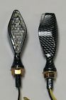 900-0015 Dmp Led Marker Lights Long Diamond Universal Carbon Smoke Lens