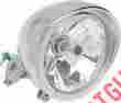 912483 Drag Specialties Ds Diamond-style 5.75 Headlight Assembly With Visor