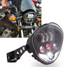 971396055896 Keepdsgn Motorcycle Chrome Inch Led Headlight And Bracket