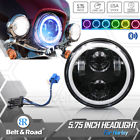 A03hl502gbusa05hn002hlusbra Belt Road Rgb Led Projector Headlight For Harley 6483208495184