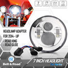 A03hl701nsus2xbra1 Belt Road Round Projector Led Chrome Headlight Dual 712640104887