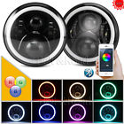 A03hl702gbus-2x Belt Road Cree Rgb Led Headlight Bluetooth Control 714424491633