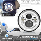 A05hn002hlusbra A03hl704ysus Belt Road Chrome Led Projector Headlight For Harley 6413207120305