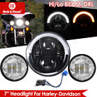 A03hl705ybusa05hn002hlusa03fl501nsusbrm Belt Road Led Harley Headlight Halo Ring Passing 699912447210