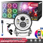 A10hb701gsus Bbd Bestdeal Led Multi Color Halo Daymaker Headlight 673257986016