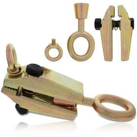 821654 Abn Auto Body Clamp - 5t Frame Pulling Collision Repair Small Mouth Gold