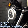 Ac-00-174 Led Headlight Drl Angel Eye For Harley Heritage Softail Clasic