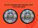 Acc020 4.5 Auxiliary Daymaker Chrome Spot Passing Hid Led Fog Lights Bulb Pair 4-1 2