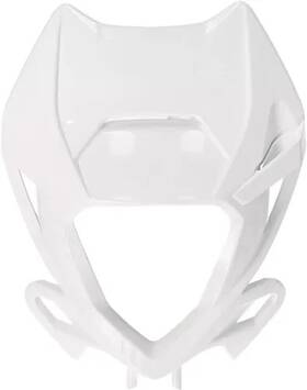 26vkrk1bfa Acerbis Front Headlight Mask Cover White Beta Rx 300 2t 24