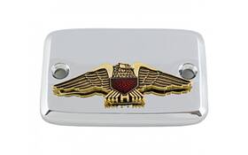 793-204s Add On Inc Master Cylinder Cover Chrome For Honda Goldwing 1100 1200 C4