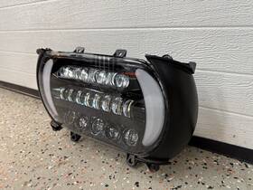 Rghl15-vb Advanblack 2015-2023 Harley-davidson Road Glide Attack Led Headlight