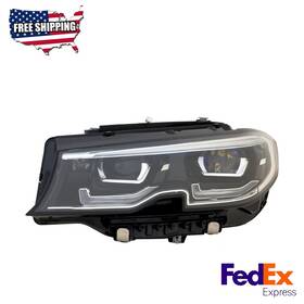 63118496159-pfm All Autoparts Express Headlight Driver Side Led Fits 2019-2022 Bmw 330i M340i 330e