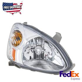 T100119 All Autoparts Express Headlight Passenger Side Halogen Fits 2003-2005 Toyota Echo Base Sedan