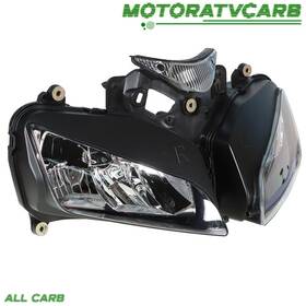 Mot2288964 All-carb Headlight Assembly Headlamp Light For 2004-2007 Honda Cbr1000rr