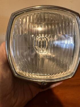 33120-203-000 Am Supercub Vintage Glass Headlight Honda Benly 125 150 C92 Ca92 Cb92 C95 Ca95 Ca160 Cb95