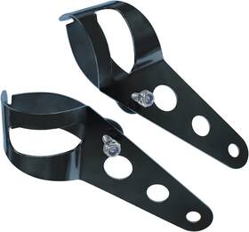Lc037 Amavoler 35-43mm Fork Headlight Mounting Bracket Universal Motorcycle Black