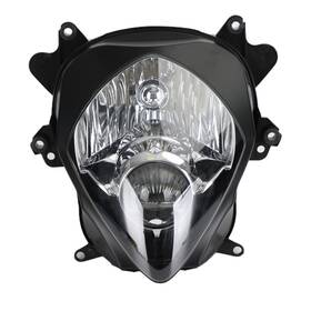 M513-a098-whi Amotopart Headlight Guard Protector Cover Haddlamp Kit White For Suzuki Gsxr1000 07-08 K