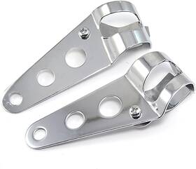 Anki Happigo 744581843884 Ankia Universal 33mm-43mm Metal Motorcycle Modified Silver