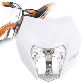 R181201298 Anxin Dirt Bike Headlight Motorcycle Headlamp Normal White