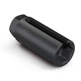 Ap1008k Apeixoto Oxygen Sensor Socket With Side Wire Cutout 3/8in Drive And 7/8in Black