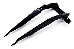 700891 Aprilia Black Headlight Trim