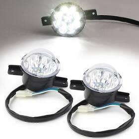 Astore 310007685668 2x Led Headlight Head Light With Male Plug For Atv Quad 110 125cc Taotao Coolster