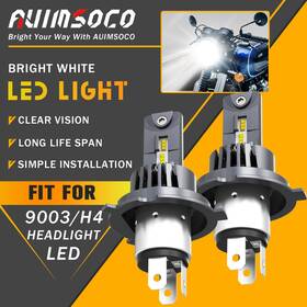 Auimsoco 674488296523 For Honda Cb1100 Abs 2013 Led Motorcycle Headlight 2pcs High Low All-weather