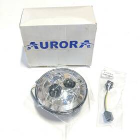 Alo-7-jhl Aurora Universal 7 Inch Led Headlight Jeep Motorcycle Round Qty 1