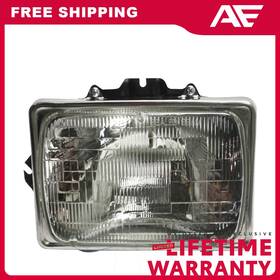 Autoelements 462897780739 Headlight Driver Side Halogen For 81-07 Ford Escort Tempo E-350 E-150 F-350