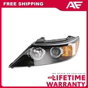 Autoelements 466613434784 Headlight Driver Side Halogen For 2011-2013 Kia Sorento