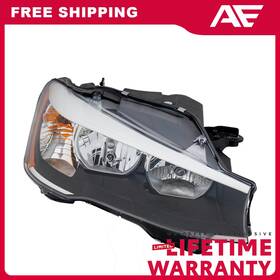 63117334074-pfm Autoelements Headlight Passenger Side Halogen For 2015-2018 Bmw X3 X4