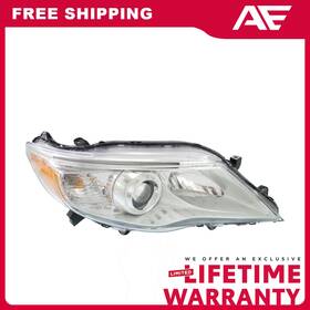 8111007110 Autoelements Headlight Passenger Side Halogen For 2011-2012 Toyota Avalon Base Xls