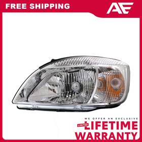 921011g010 Autoelements Headlight Driver Side Halogen For 2006-2008 Kia Rio