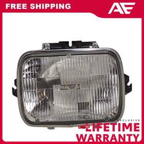 Rd10850002 Autoelements Headlight Driver Or Passenger Side Halogen For 78-01 Jeep Cherokee Wagoneer