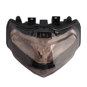 M513-a114-smk Automoto8 Headlight Guard Front Light Case Grille Smoke For Suzuki Gsx-r 1000 750 01-03